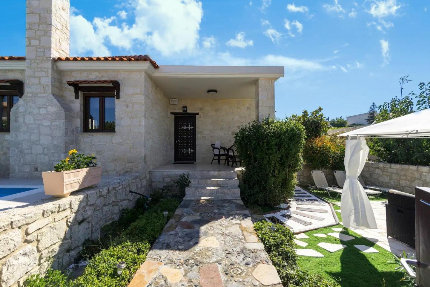 Heraklion Twins House - Private Pool Retreat Episkopí- Rethimno Dış mekan fotoğraf